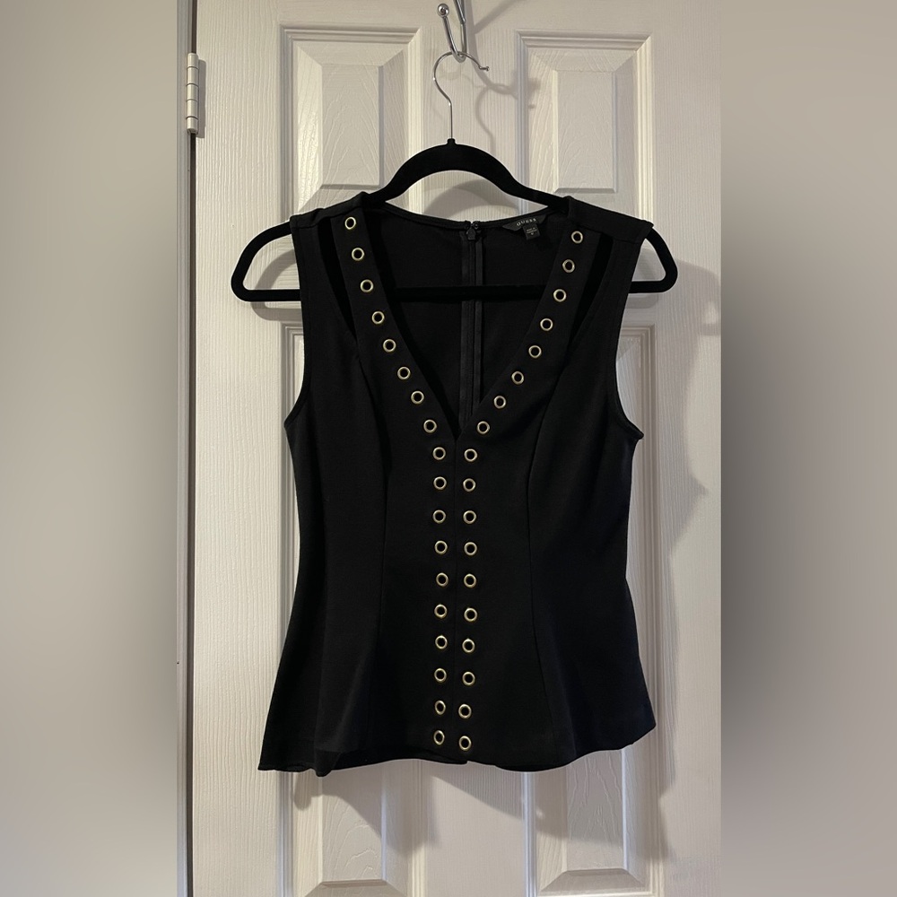 Guess Sleeveless Top Size M